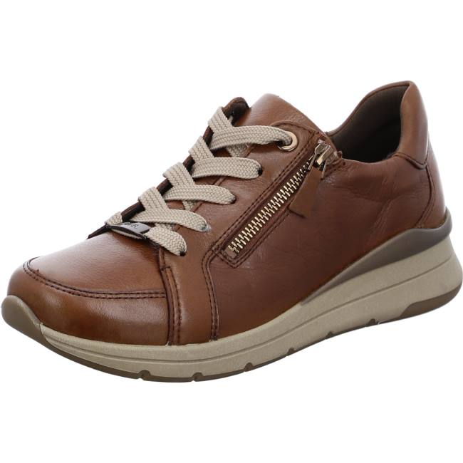 Ara Shoes Osaka Nuts Women\'s Trainers Brown | ARA721ECF