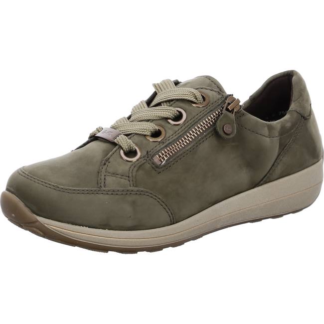 Ara Shoes Osaka Oliv Women\'s Trainers Green | ARA390MON