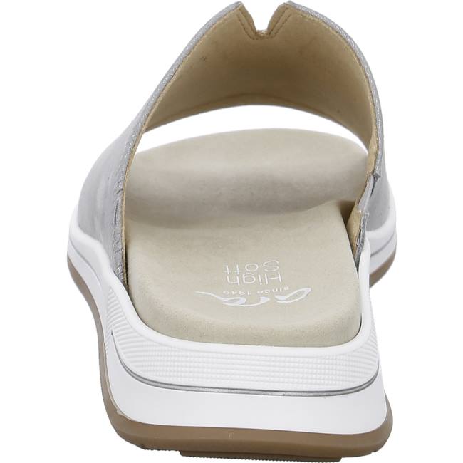 Ara Shoes Osaka Oyster Women's Mules Grey | ARA935AQW