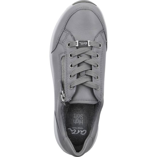 Ara Shoes Osaka Oyster Women's Trainers Grey | ARA719FRO