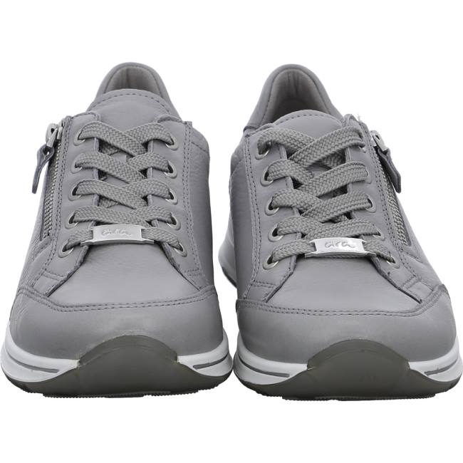 Ara Shoes Osaka Oyster Women's Trainers Grey | ARA719FRO