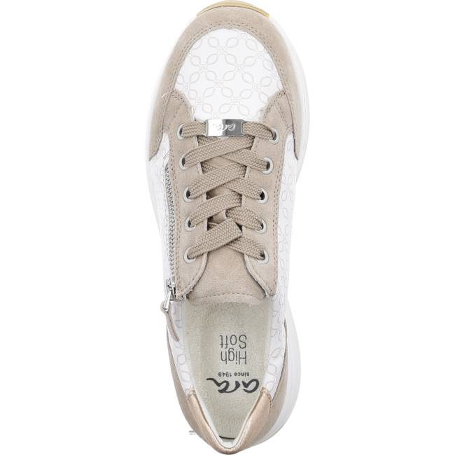 Ara Shoes Osaka Sand Women's Trainers Brown | ARA475KNQ