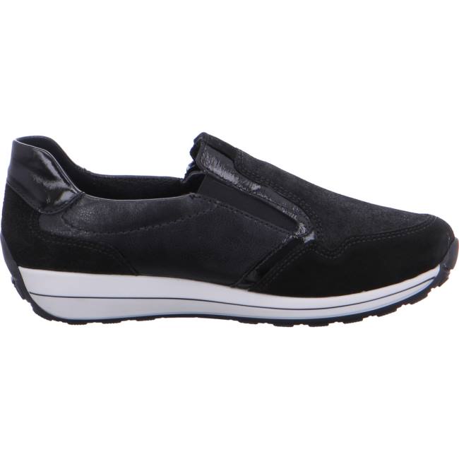 Ara Shoes Osaka Women's Loafers Black | ARA402IVK