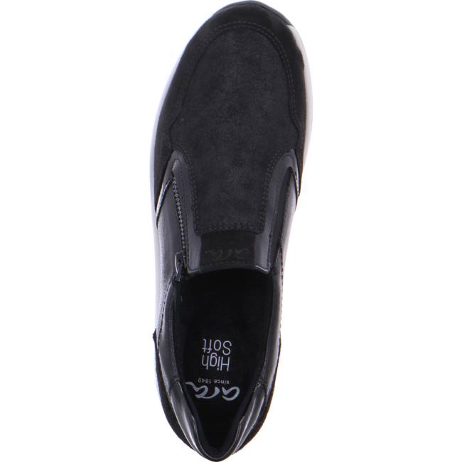 Ara Shoes Osaka Women's Loafers Black | ARA402IVK