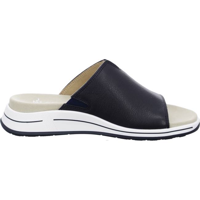 Ara Shoes Osaka Women's Mules Blue | ARA453NOQ