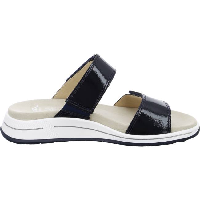 Ara Shoes Osaka Women's Mules Blue | ARA726TBH