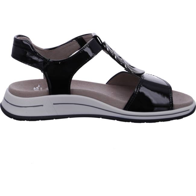 Ara Shoes Osaka Women's Sandals Black | ARA629XQH