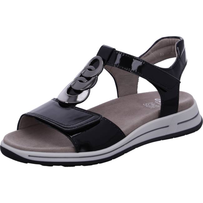 Ara Shoes Osaka Women\'s Sandals Black | ARA629XQH