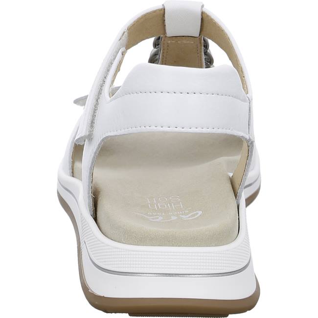 Ara Shoes Osaka Women's Sandals White | ARA435ZVF