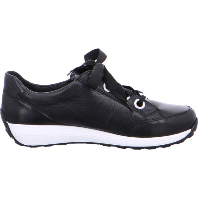 Ara Shoes Osaka Women's Trainers Black | ARA017RGS