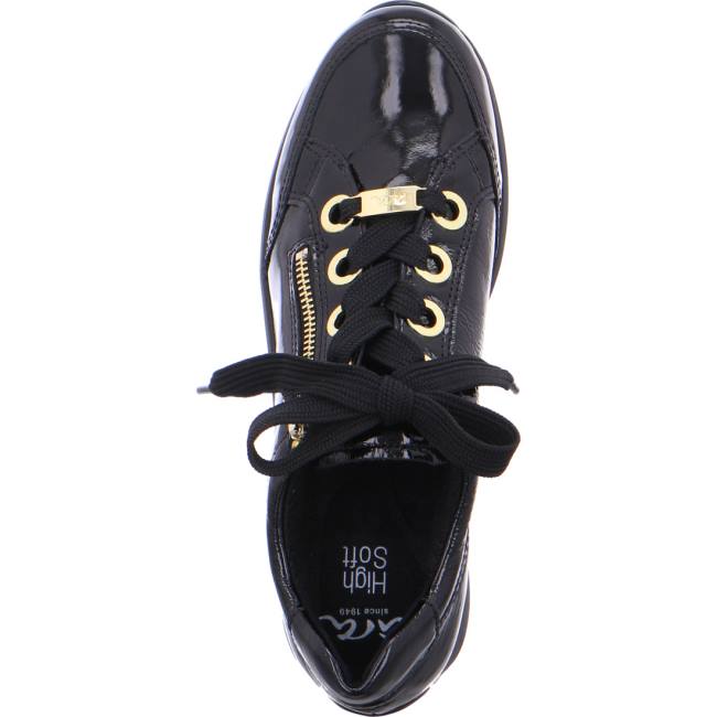 Ara Shoes Osaka Women's Trainers Black | ARA250CMB