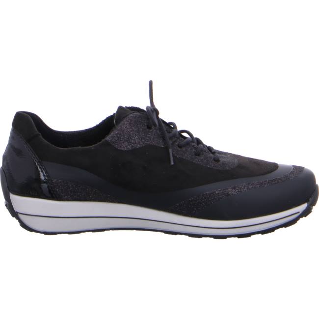 Ara Shoes Osaka Women's Trainers Black | ARA460PVH