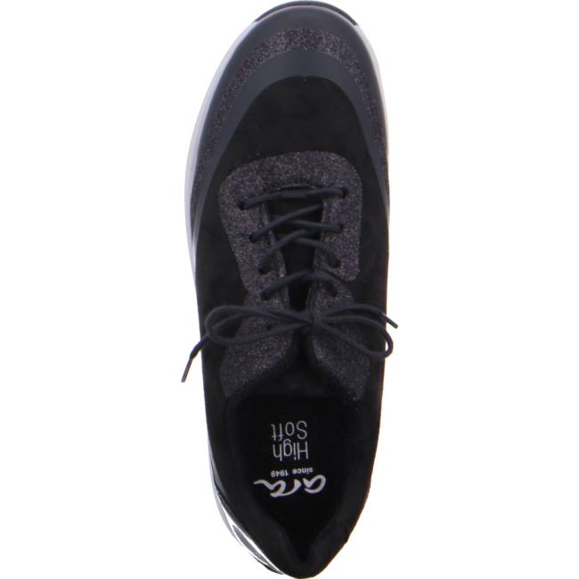 Ara Shoes Osaka Women's Trainers Black | ARA460PVH