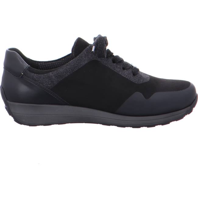 Ara Shoes Osaka Women's Trainers Black | ARA589AFM