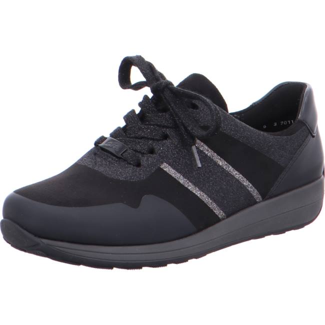 Ara Shoes Osaka Women\'s Trainers Black | ARA589AFM