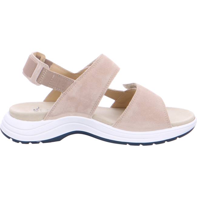 Ara Shoes Panama Sand Women's Sandals Beige | ARA019QVK