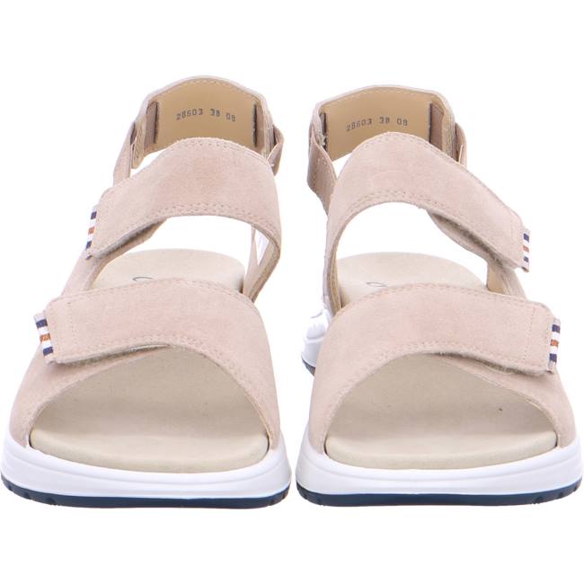 Ara Shoes Panama Sand Women's Sandals Beige | ARA019QVK