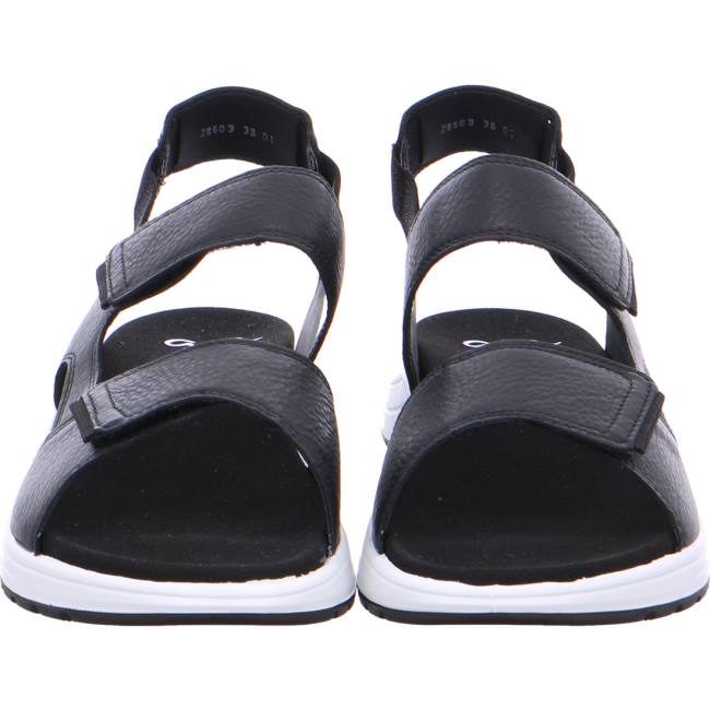 Ara Shoes Panama Women's Sandals Black | ARA621UQT