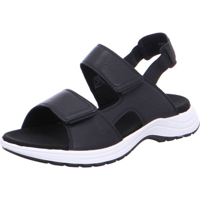 Ara Shoes Panama Women\'s Sandals Black | ARA621UQT