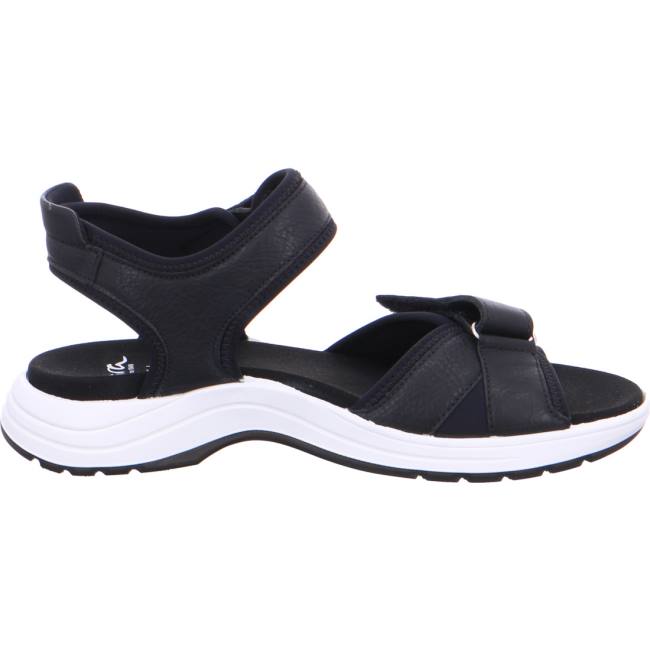 Ara Shoes Panama Women's Sandals Black | ARA735KQI