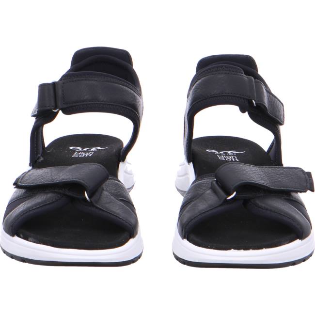 Ara Shoes Panama Women's Sandals Black | ARA735KQI