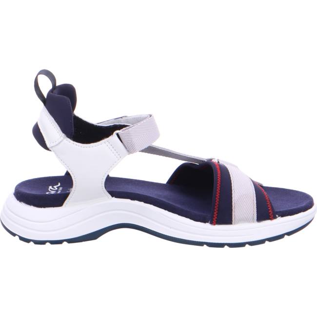 Ara Shoes Panama Women's Sandals White | ARA534CTE