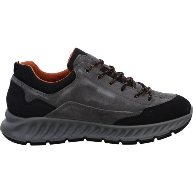 Ara Shoes Paolo-black Men's Trainers Grey | ARA627EUK