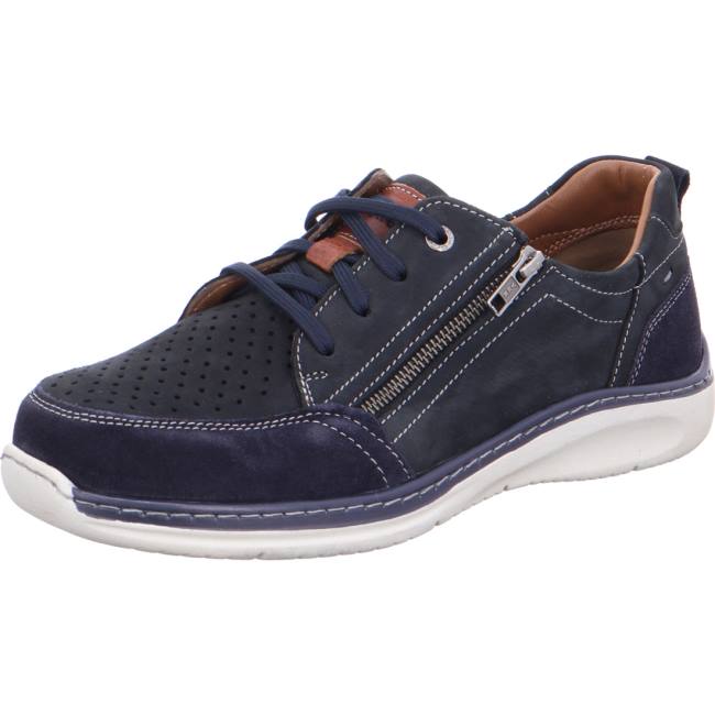 Ara Shoes Pedro Navy Men\'s Lace Up Shoes Blue | ARA753UDB