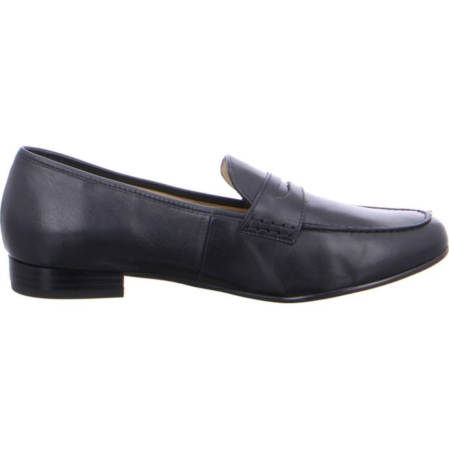 Ara Shoes Penny Kent Balck Women's Loafers Black | ARA564WKH