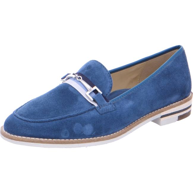 Ara Shoes Penny Kent Capri Women\'s Loafers Blue | ARA928XJO