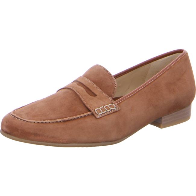 Ara Shoes Penny Kent Cognac Women\'s Loafers Brown | ARA976YPU