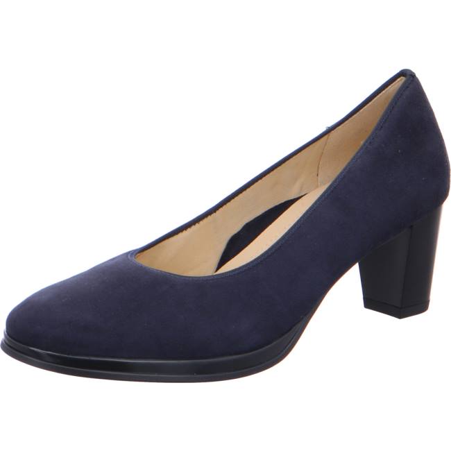 Ara Shoes Platform Heels Orly Women\'s Pumps Blue | ARA068BEJ