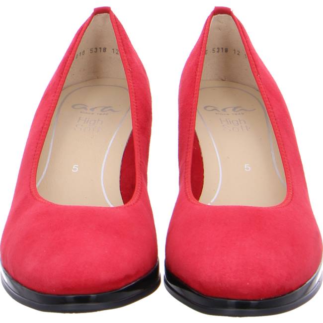 Ara Shoes Platform Heels Orly Women's Pumps Red | ARA715ILC