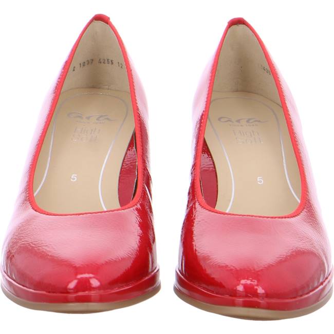 Ara Shoes Platform Heels Orly Women's Pumps Red | ARA851ETP