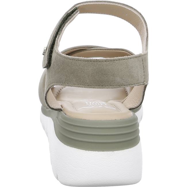 Ara Shoes Rimini Pistachio Women's Sandals Green | ARA413BVH