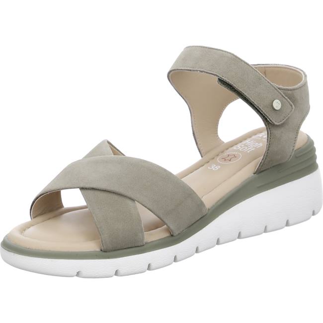 Ara Shoes Rimini Pistachio Women\'s Sandals Green | ARA413BVH