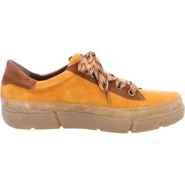 Ara Shoes Rom Women's Trainers Yellow | ARA678KXW