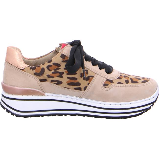 Ara Shoes Sapporo Camel Women's Trainers Brown | ARA732XKI