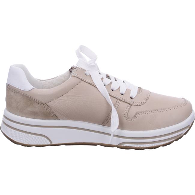 Ara Shoes Sapporo Nude Women's Trainers Beige | ARA921CKU