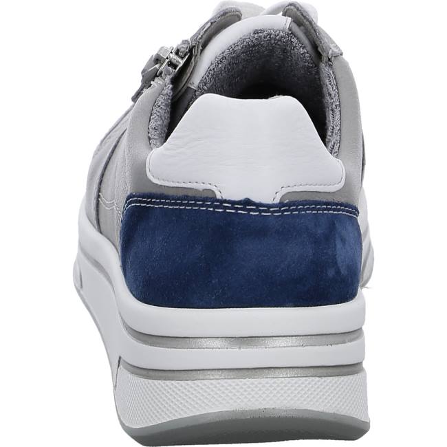 Ara Shoes Sapporo Oyster Women's Trainers Grey | ARA951LZD