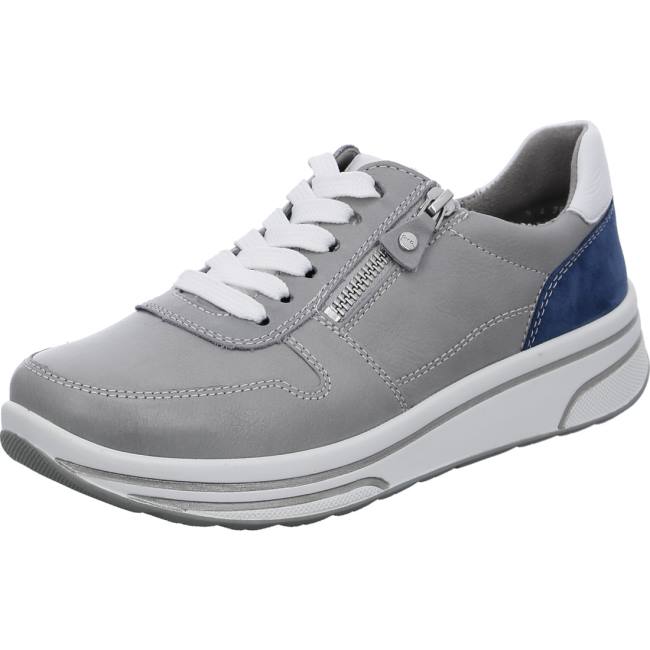 Ara Shoes Sapporo Oyster Women\'s Trainers Grey | ARA951LZD