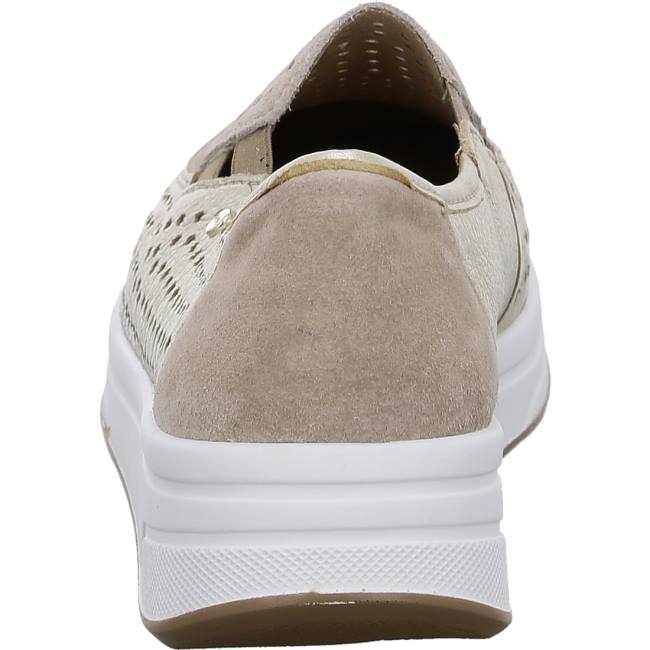 Ara Shoes Sapporo Platin, Sand Women's Loafers Beige | ARA730KWV