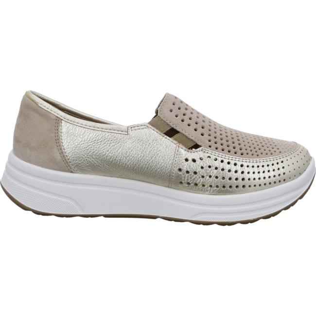 Ara Shoes Sapporo Platin, Sand Women's Loafers Beige | ARA730KWV