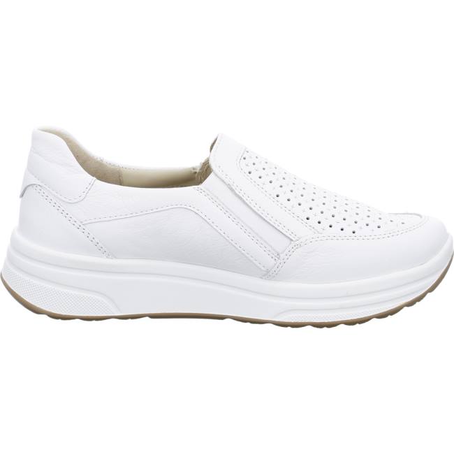 Ara Shoes Sapporo Women's Loafers White | ARA521YQI