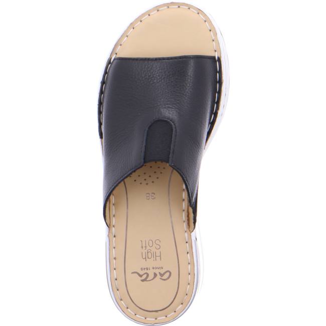 Ara Shoes Sapporo Women's Mules Black | ARA759ILY