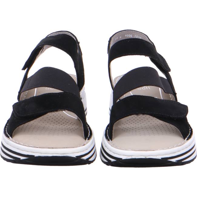 Ara Shoes Sapporo Women's Sandals Black | ARA974UBN