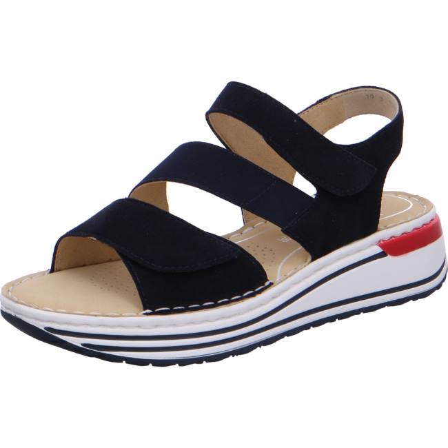 Ara Shoes Sapporo Women\'s Sandals Blue | ARA096DHZ