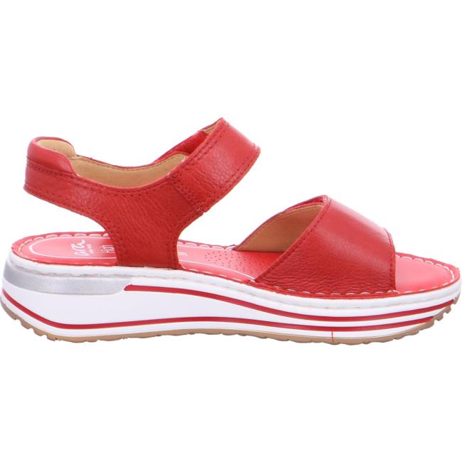 Ara Shoes Sapporo Women's Sandals Red | ARA730DXJ