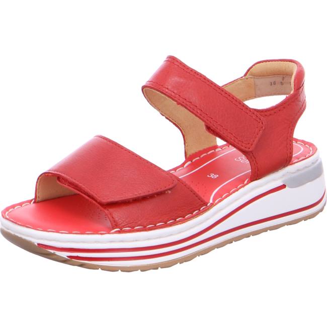 Ara Shoes Sapporo Women\'s Sandals Red | ARA730DXJ