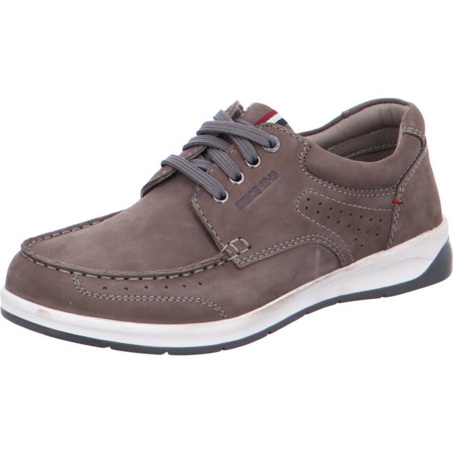 Ara Shoes Siro Men\'s Lace Up Shoes Grey | ARA924YKH